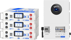 Inversor 12kW bypass 200A + 3 baterías 48V