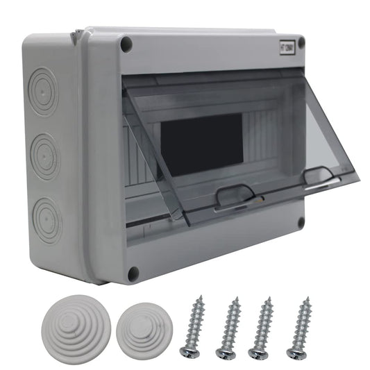 ABS Distribution Protection Box for Circuit Breaker,12 Way