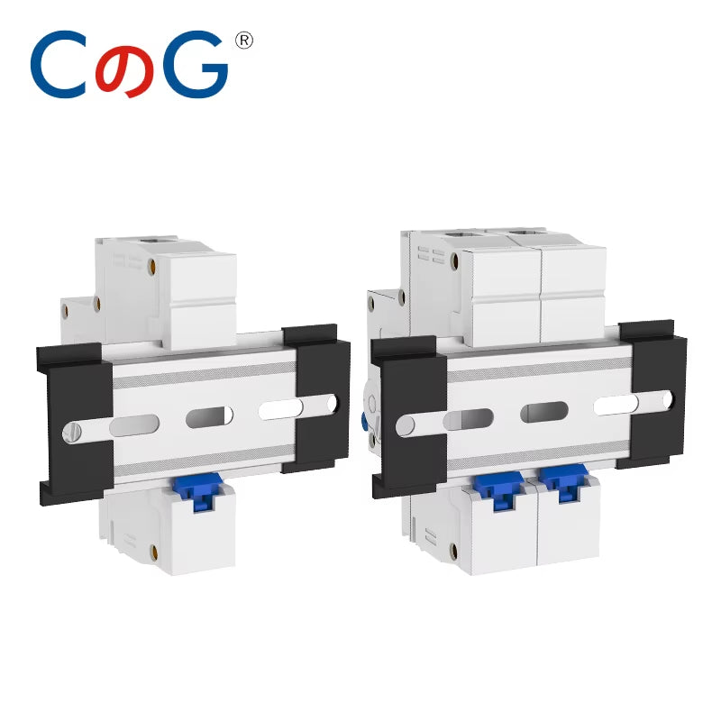 DZ47N 1P/2P 6A 10A 16A 20A 25A 32A 40A 50A 63A Circuit Breaker 120/240V MCB Din Rail Mount AC Disconnect Switch