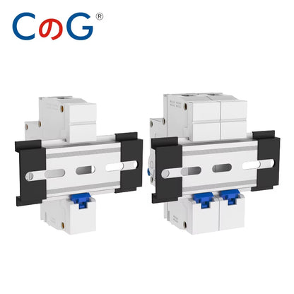 DZ47N 1P/2P 6A 10A 16A 20A 25A 32A 40A 50A 63A Circuit Breaker 120/240V MCB Din Rail Mount AC Disconnect Switch
