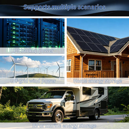 48V 314Ah Lifepo4 Battery, 200A Active Balancing BMS, 16.07Kwh, LCD Touchscreen & Bluetooth, up to 15 Units Parallel for Home Solar Backup Off-Grid