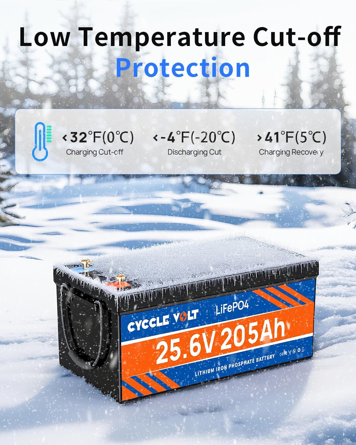 24V 200Ah (205Ah) Lifepo4 Battery with 200A Bluetooth BMS, APP Control, 5248Wh Lithium Battery, Low-Temp Cutoff, up to 8000+ Cycles Perfect for Solar,Rv, Trolling Motor, Marine, off Grid