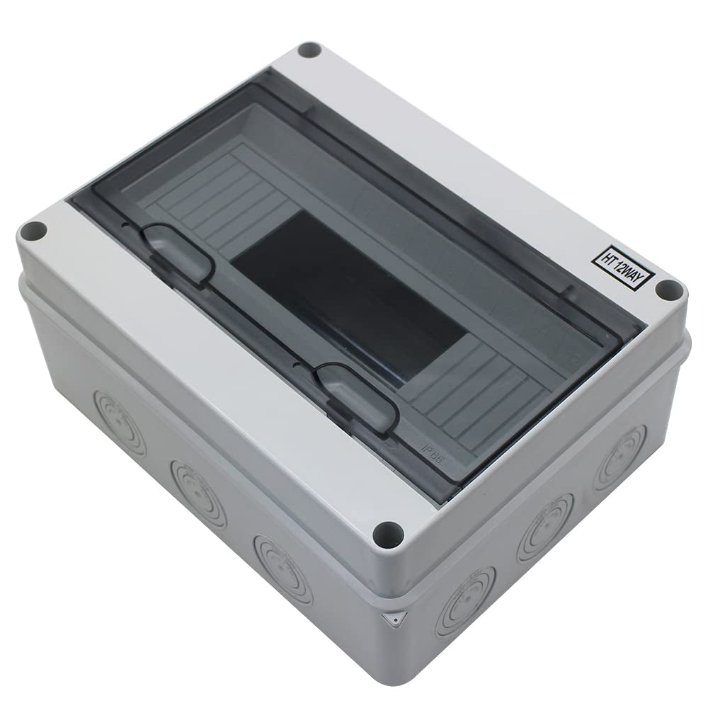 ABS Distribution Protection Box for Circuit Breaker,12 Way