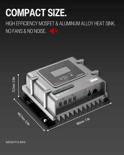 Controlador MPPT 40A 12V/24V | Carga solar