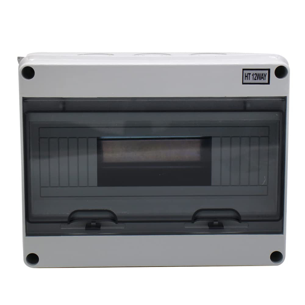 ABS Distribution Protection Box for Circuit Breaker,12 Way