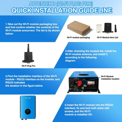 UL1741 48V Inverter 12KW Solar off Grid Inverters 110/220Vac Low Frequency DC 48V AC Input 240V AC Output 120V/240V Split Phase Pure Sine Wave Power with 2X80A MPPT Charger Controller 12000W