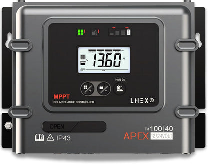 Controlador MPPT 40A 12V/24V | Carga solar