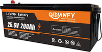 24V 200Ah Lifepo4 Battery 5.12Kwh, 200A BMS, 15000+ Cycles