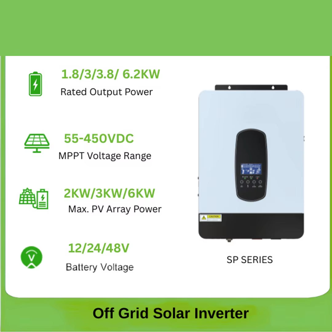 Solar Photovoltaic Inverter Control Integrated Machine - High-Power 1KW - 11KW Pure Sine Wave Inverter